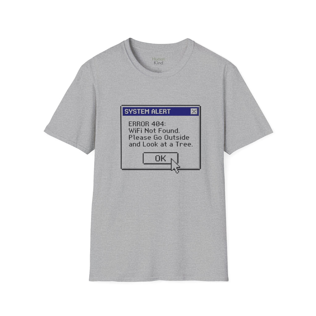 System Alert - Wifi Not Found T-Shirt
