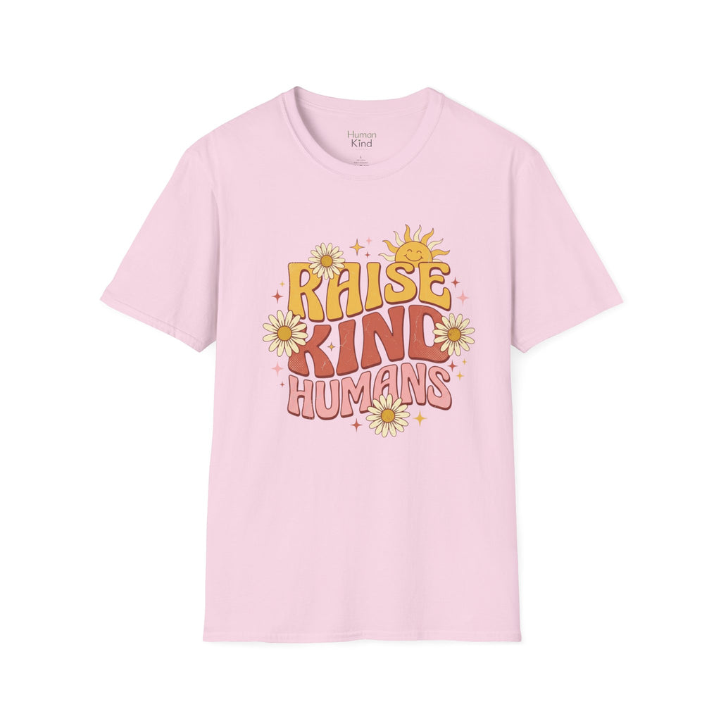 Raise Kind Humans Retro T-Shirt