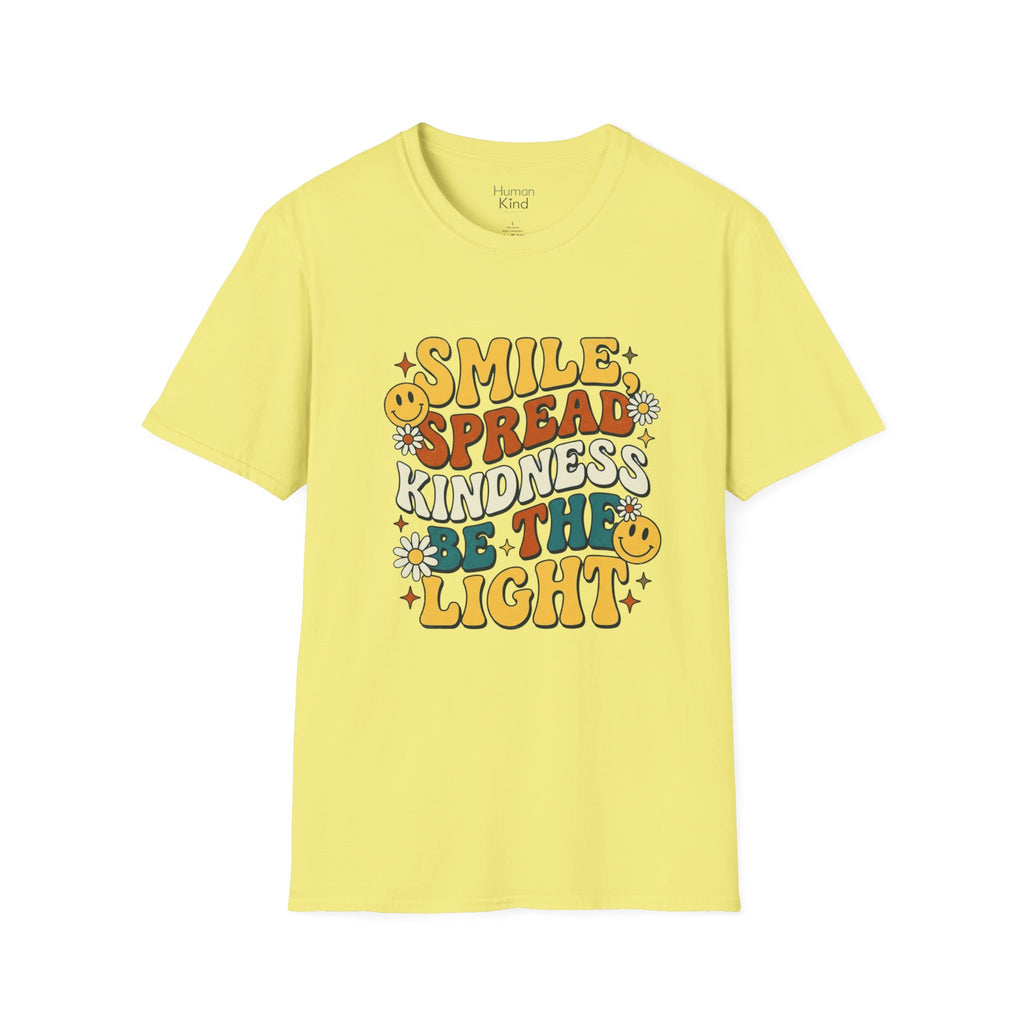 Smile - Spread Kindness Retro T-Shirt