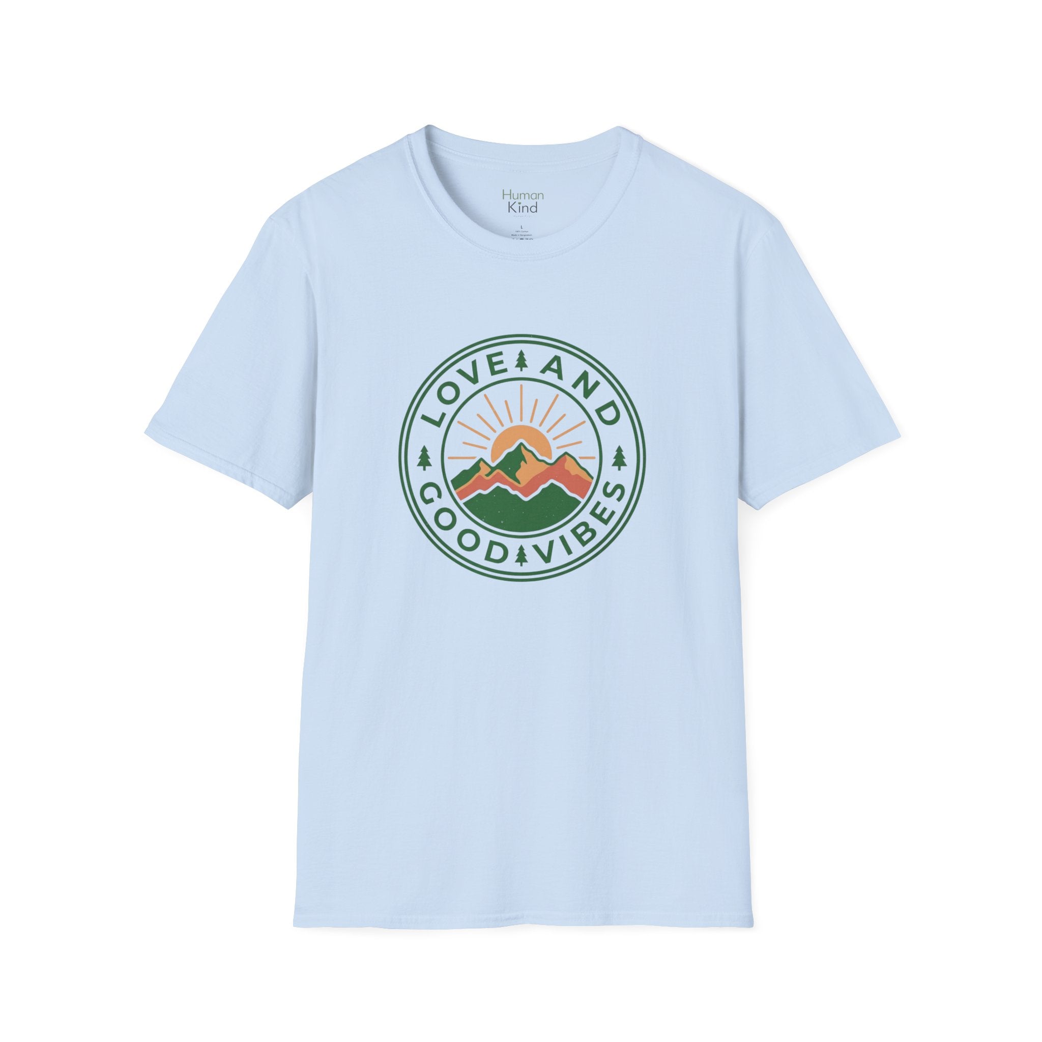 Love and Good Vibes Crest T-Shirt