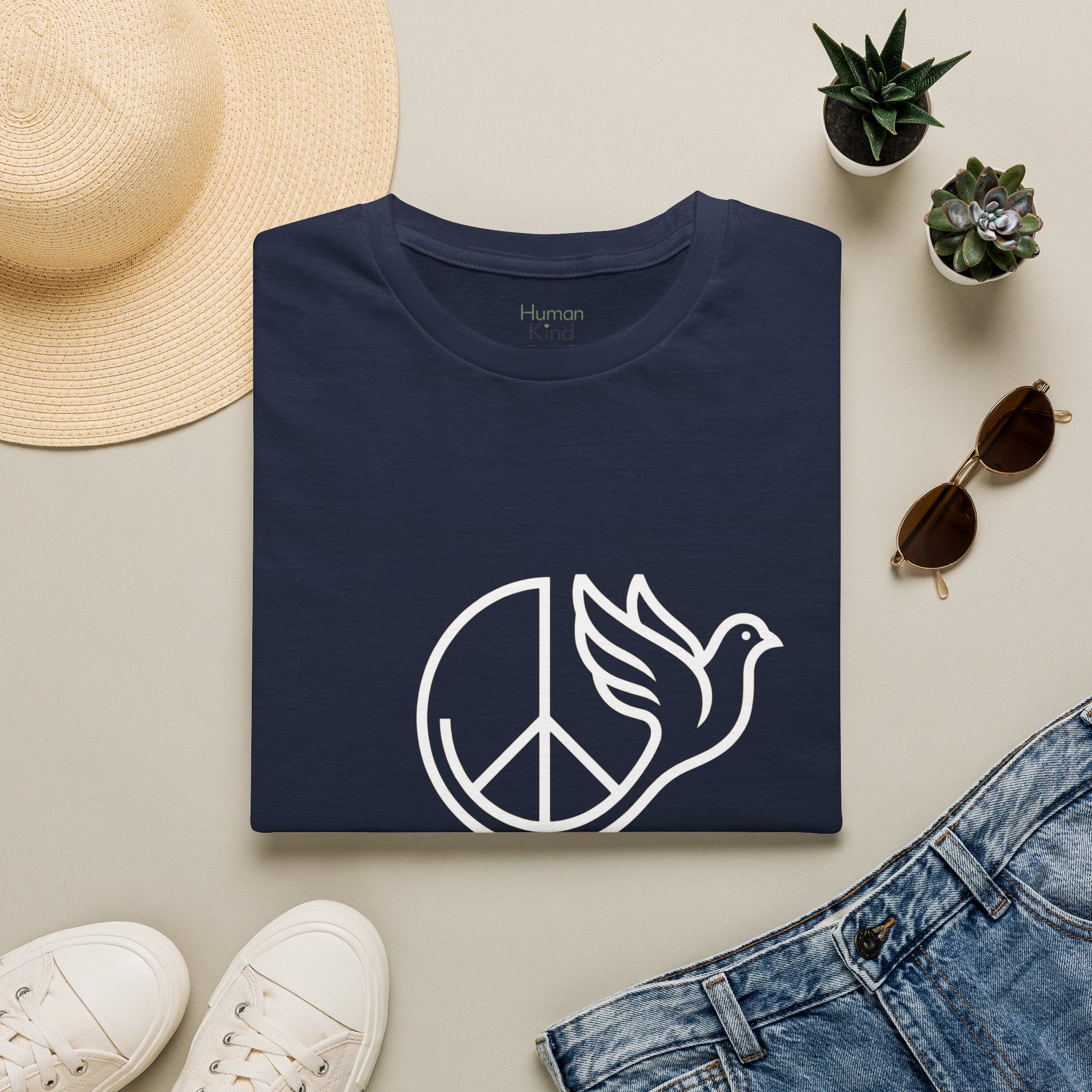 Peace Dove Minimal T-Shirt