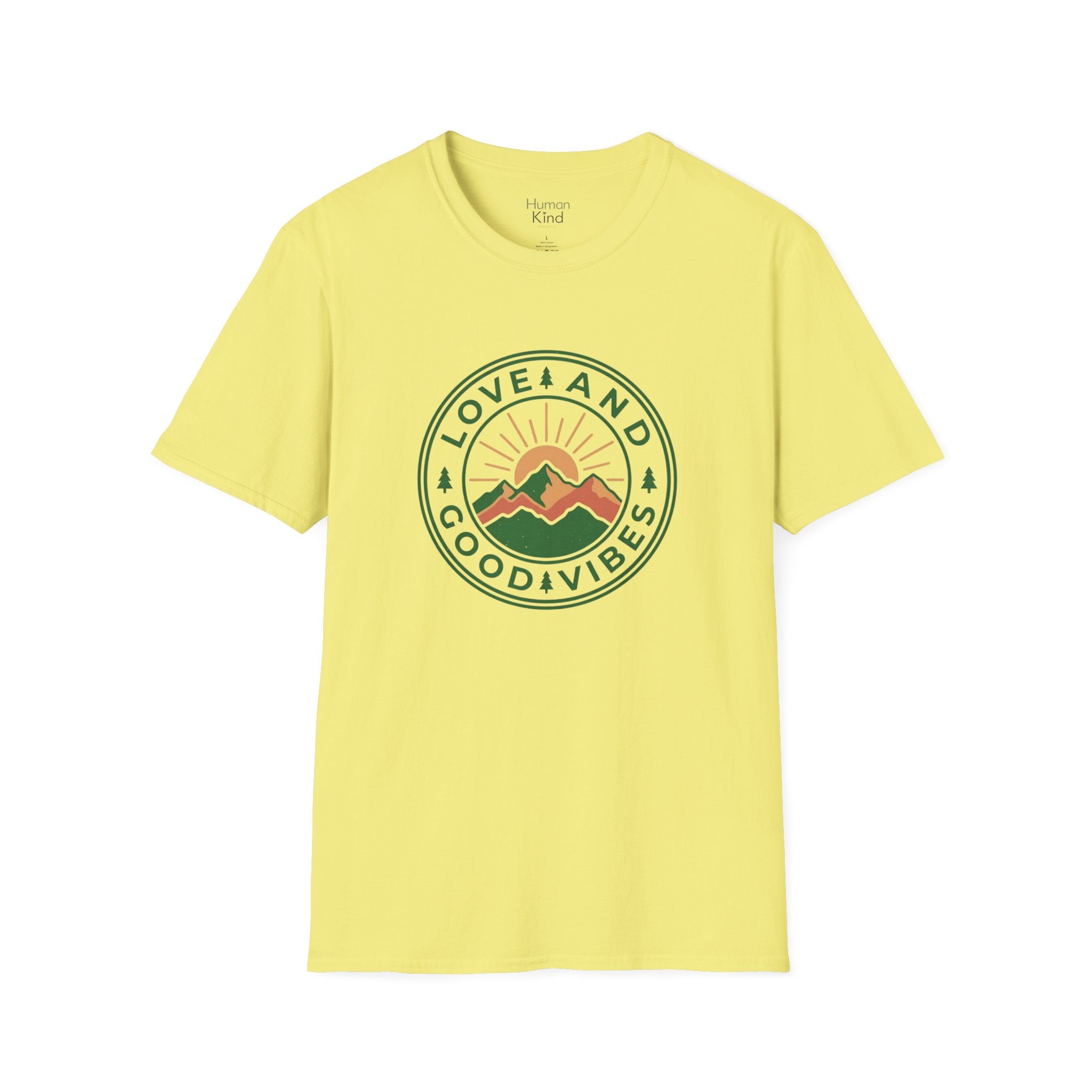 Love and Good Vibes Crest T-Shirt