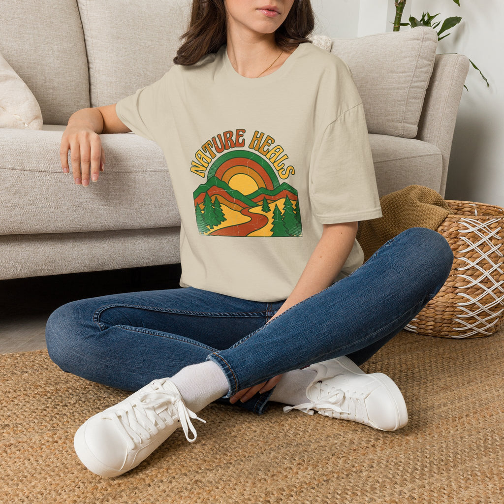Nature Heals Retro T-Shirt