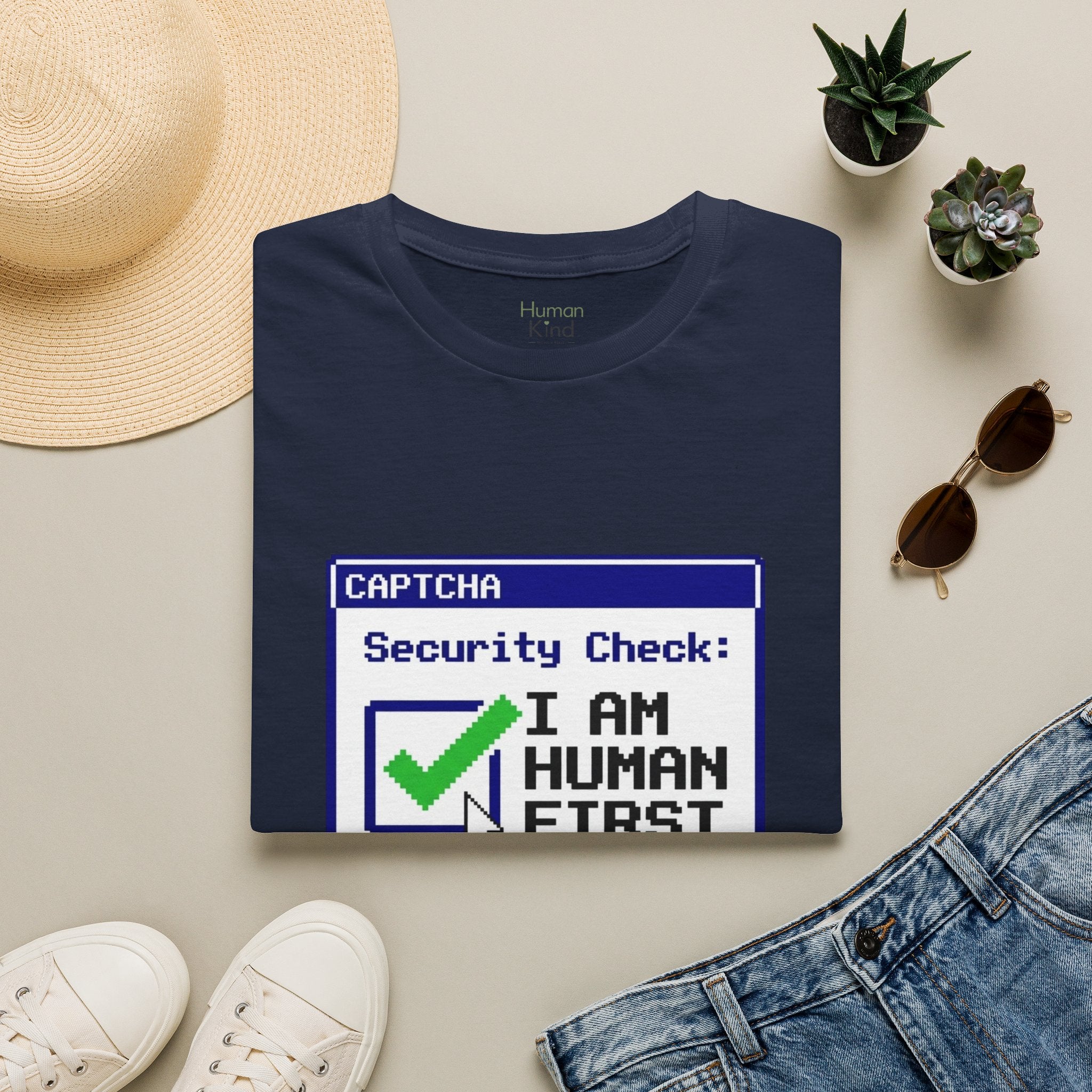 Human First - Security Check T-Shirt