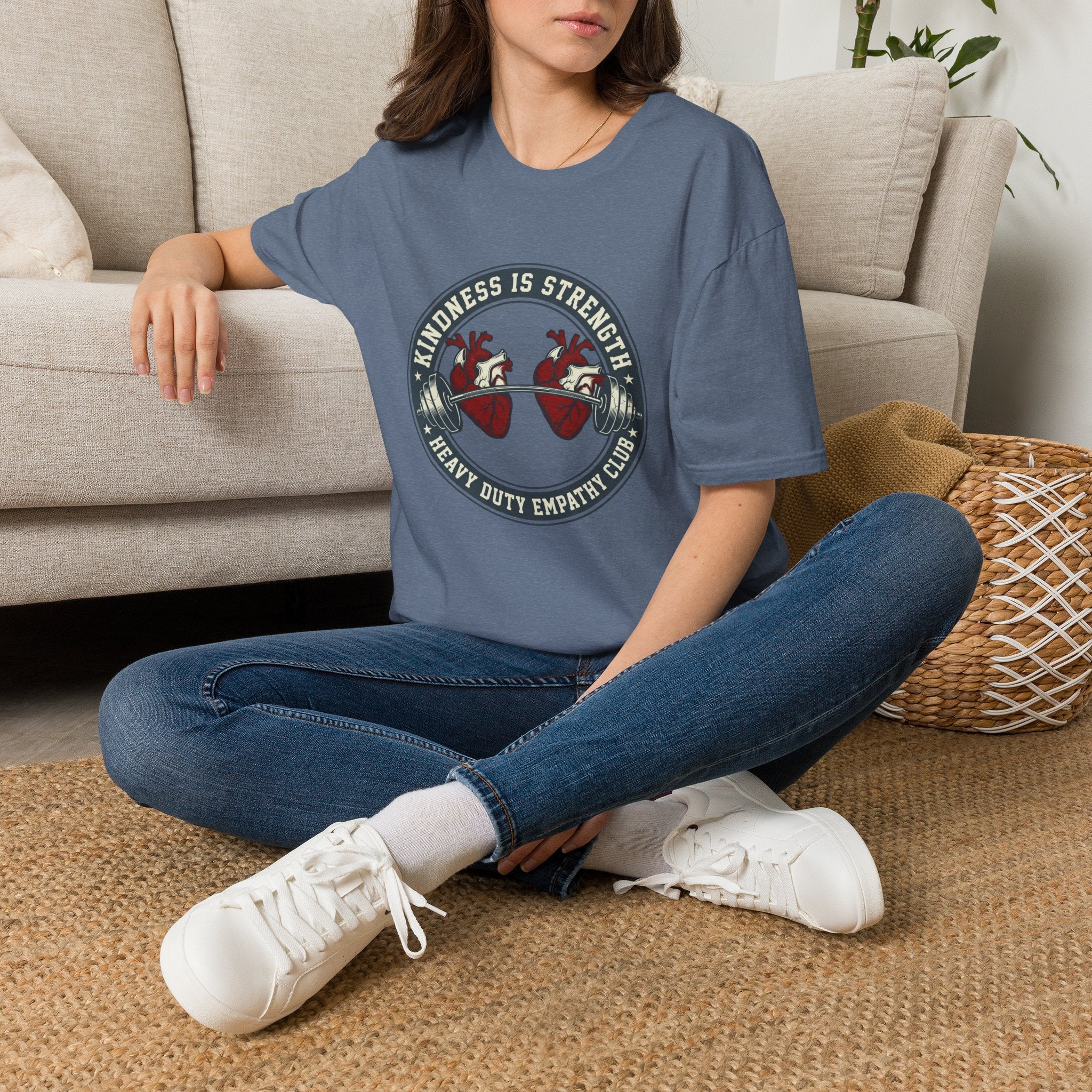Kindness is Strength - Weights T-Shirt