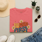 Human First Retro T-Shirt