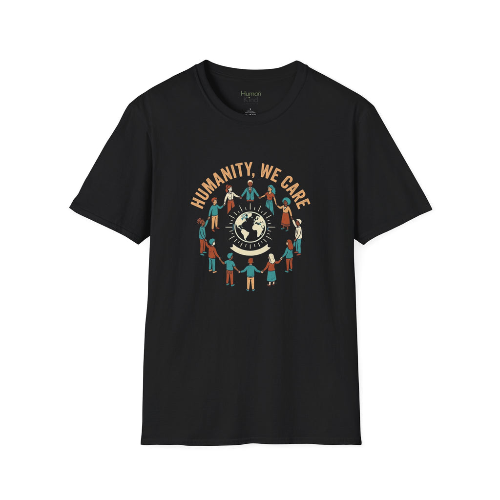 Humanity We Care Globe T-Shirt