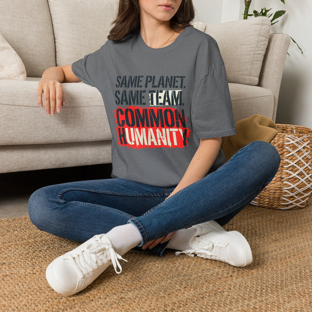 Same Planet Same Team - Bold T-Shirt