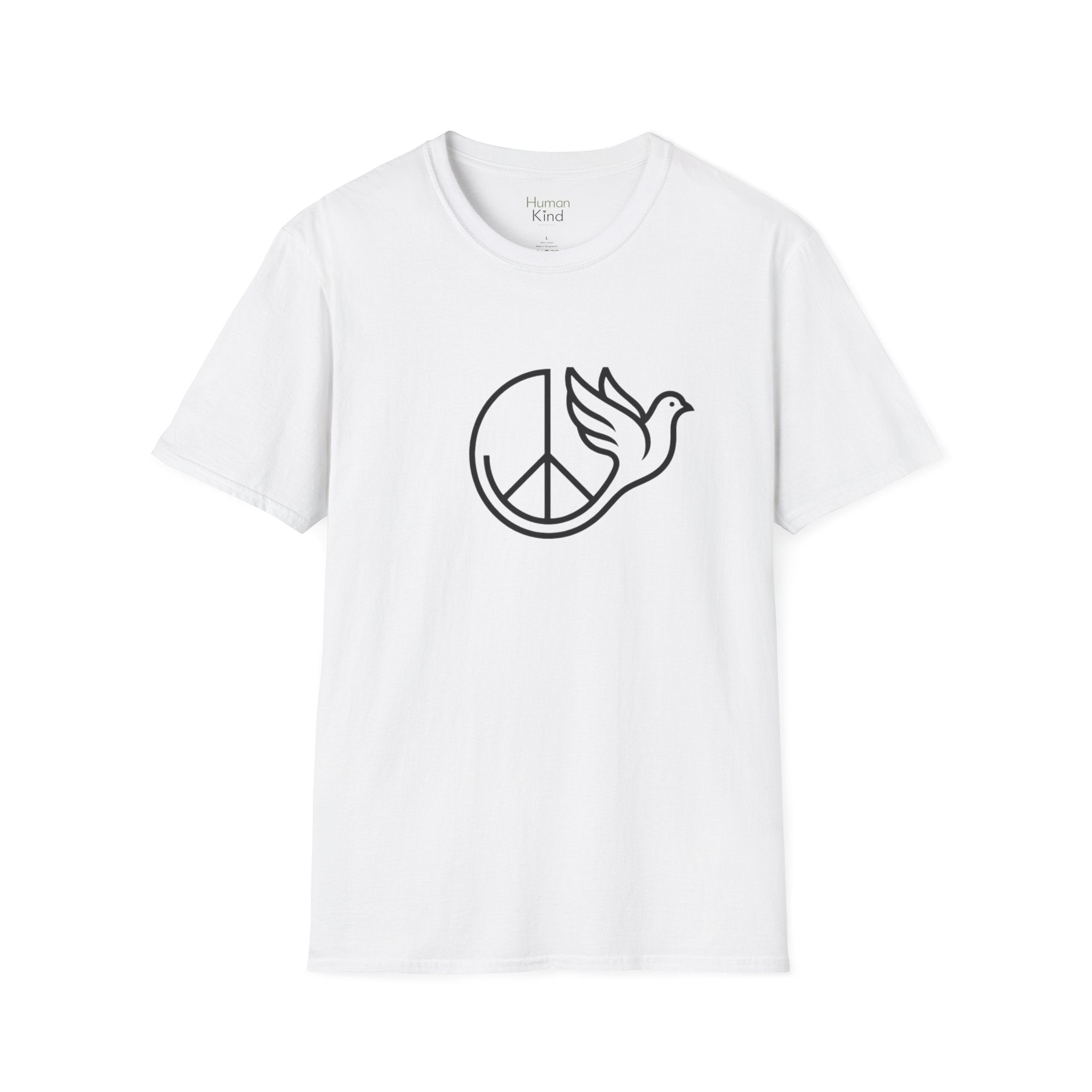 Peace Dove Minimal T-Shirt