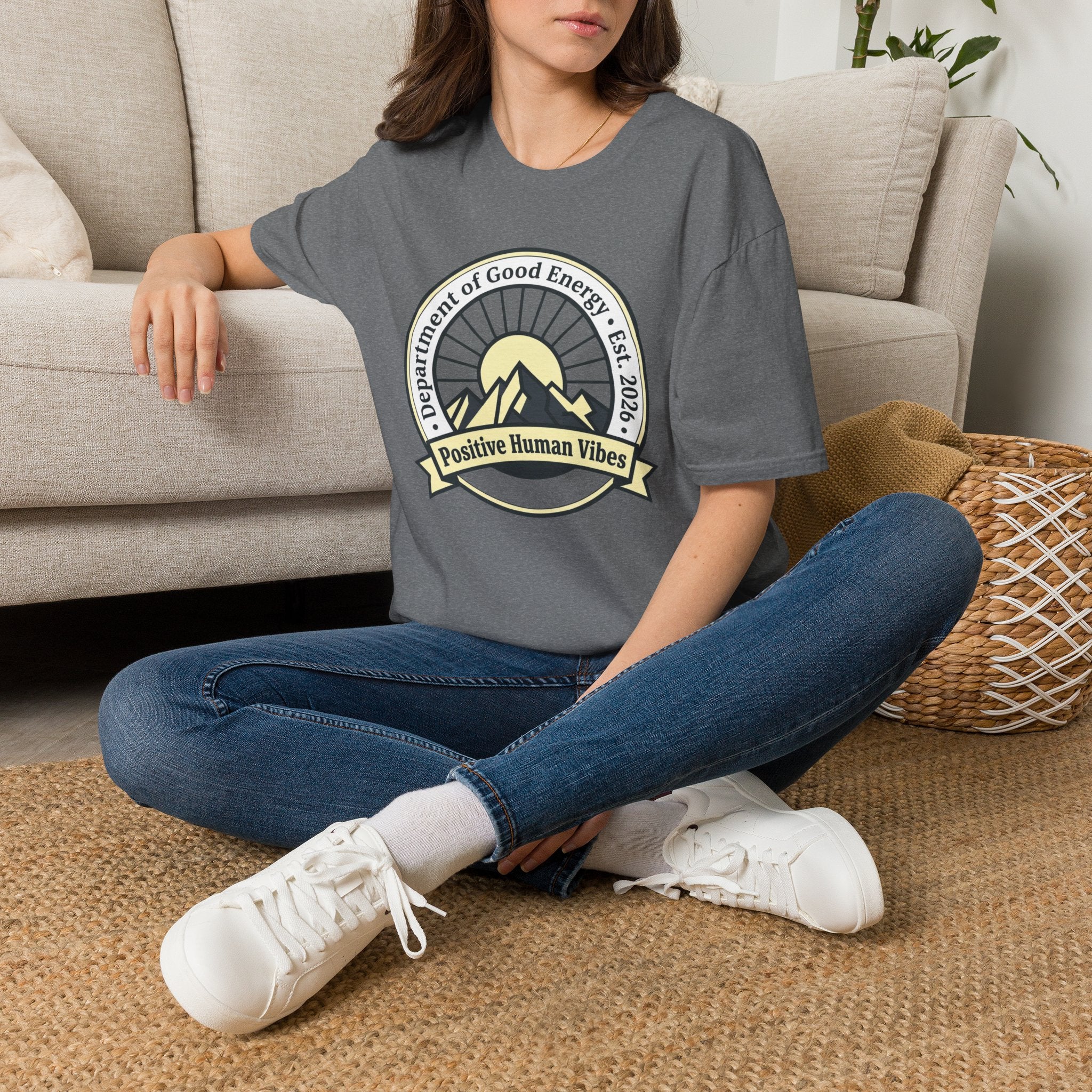 Department of Good Energy Crest T-Shirt