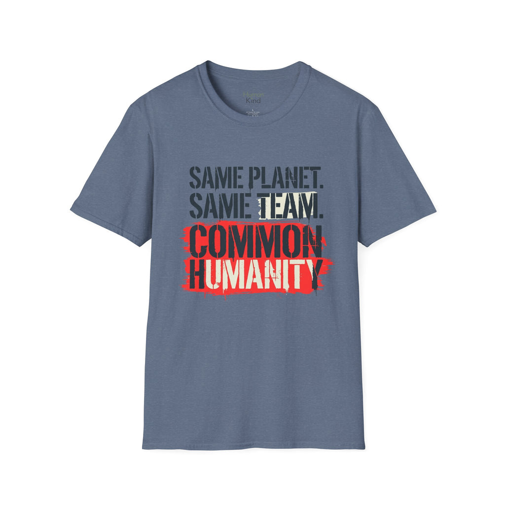Same Planet Same Team - Bold T-Shirt