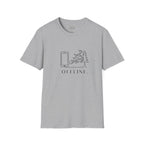 Offline Phones Trees Minimal T-Shirt