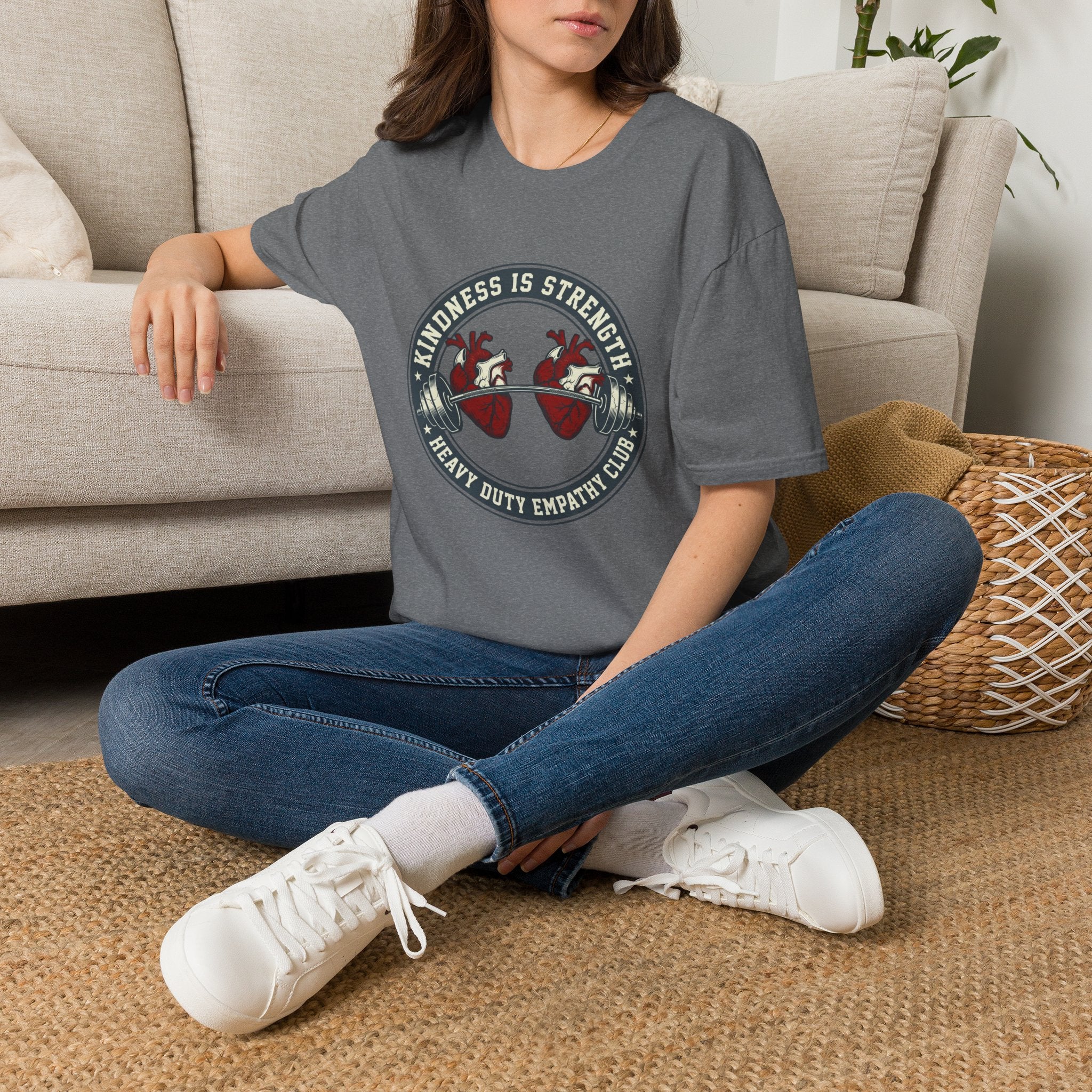 Kindness is Strength - Weights T-Shirt