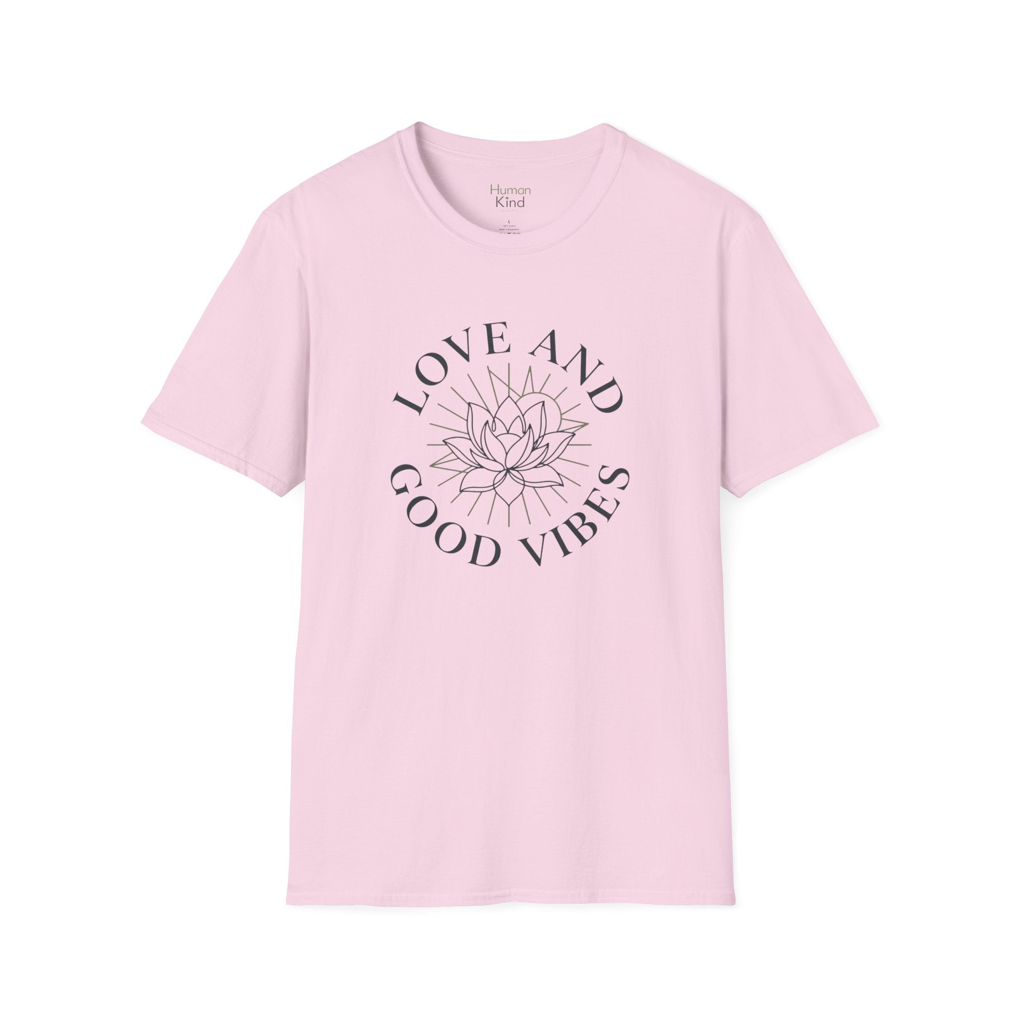 Love and Good Vibes - minimal T-Shirt
