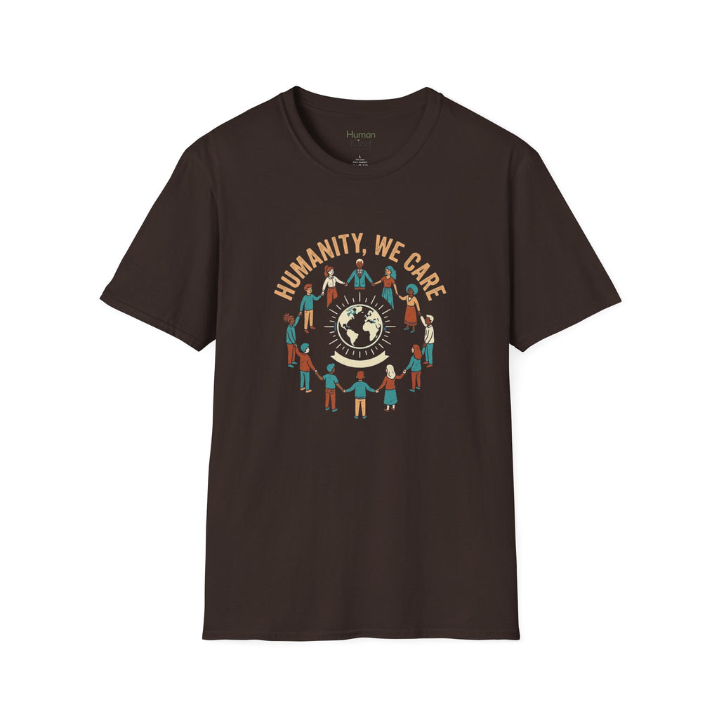 Humanity We Care Globe T-Shirt