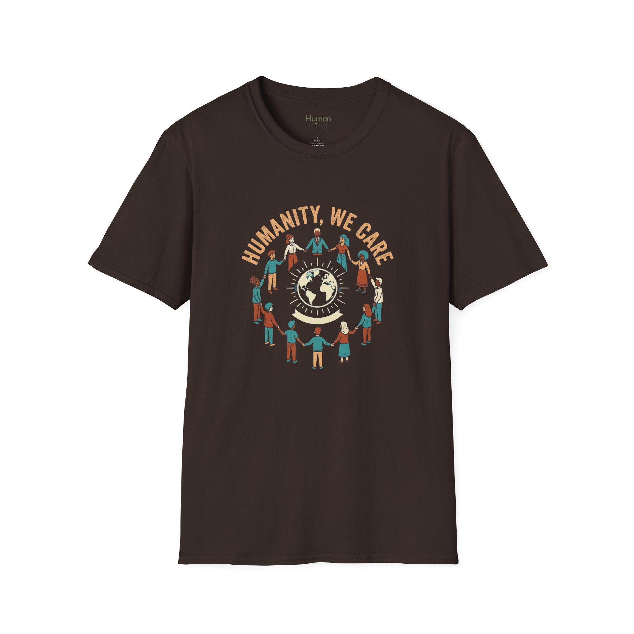 Humanity We Care Globe T-Shirt