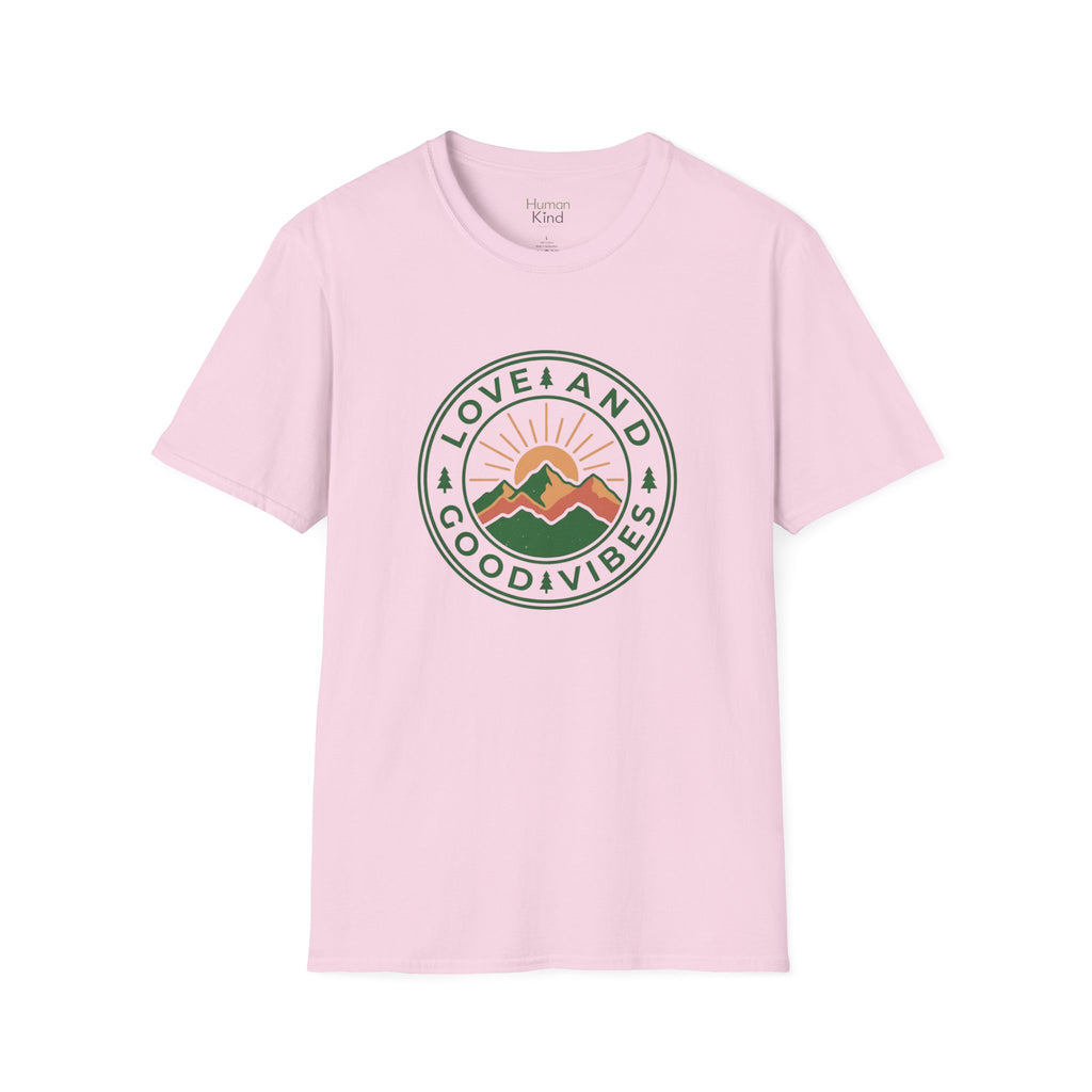 Love and Good Vibes Crest T-Shirt