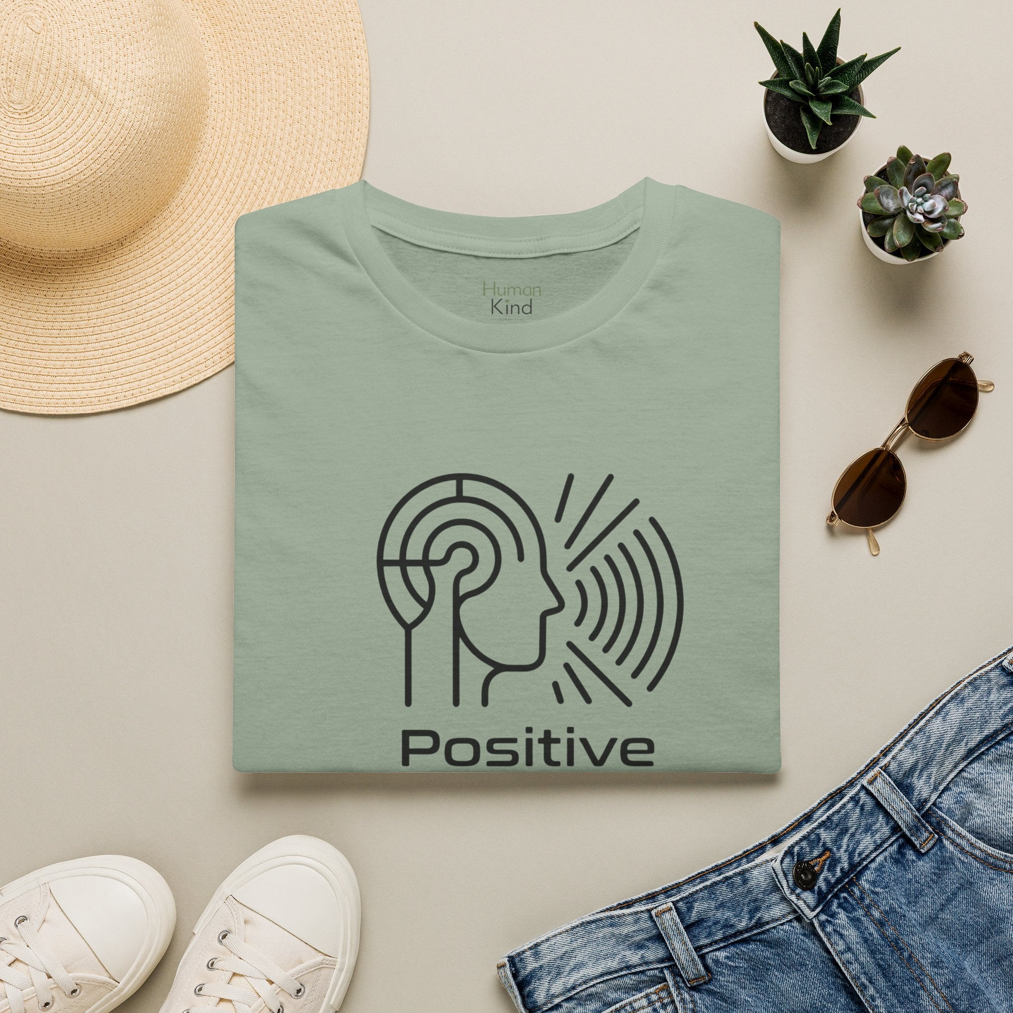 Copy of Love and Good Vibes - minimal T-Shirt