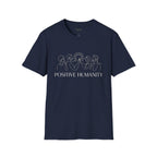 Positive Humanity Horizontal Minimal T-Shirt