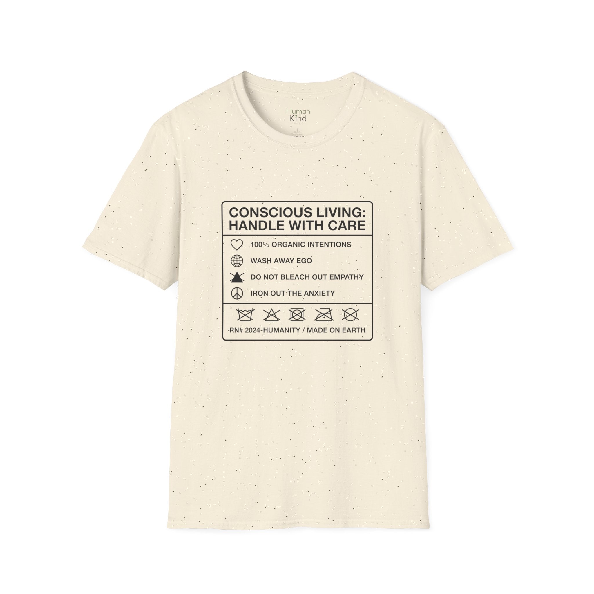 Conscious Living Handle With Care T-Shirt