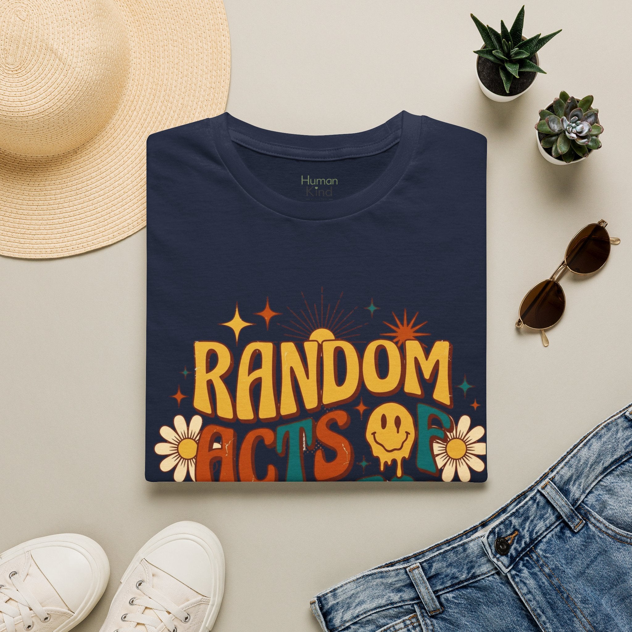 Random Acts of Kindness Retro T-Shirt