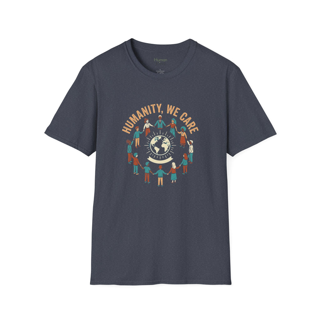 Humanity We Care Globe T-Shirt