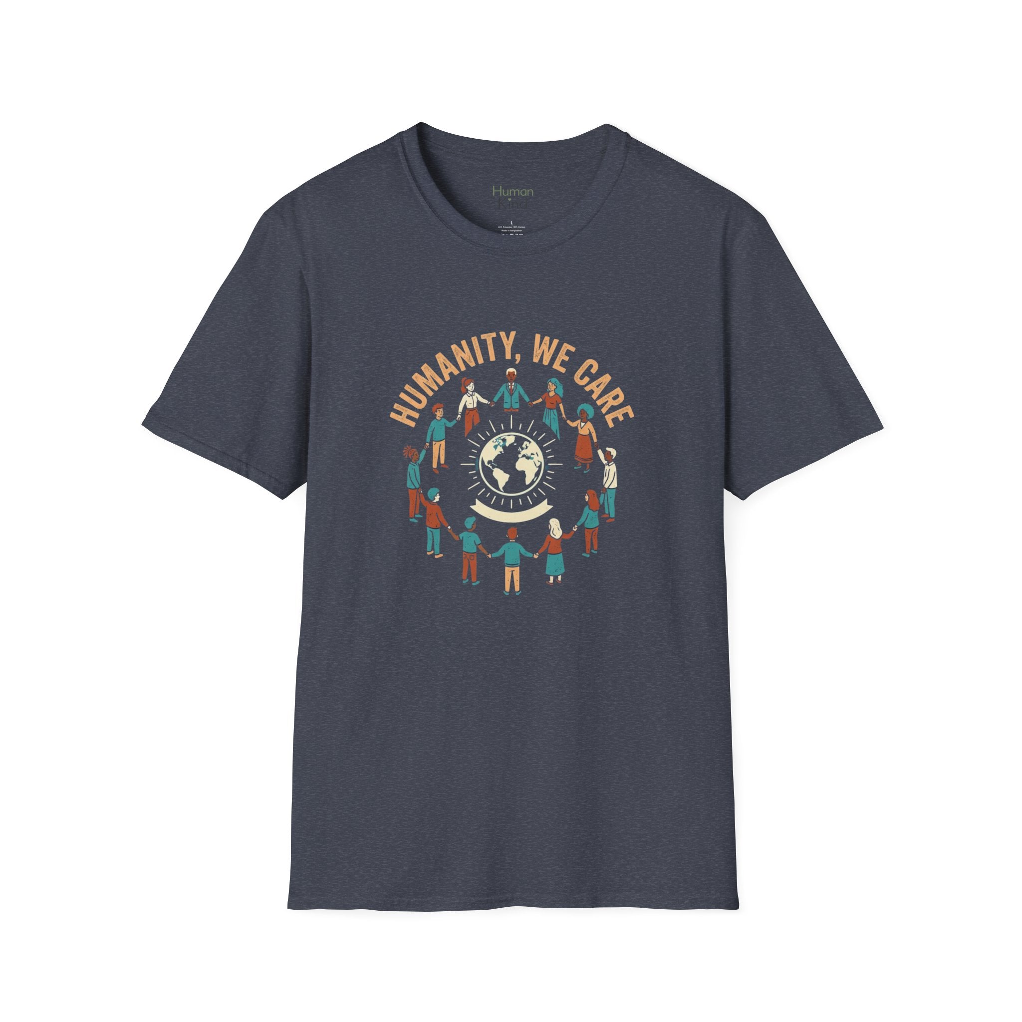 Humanity We Care Globe T-Shirt