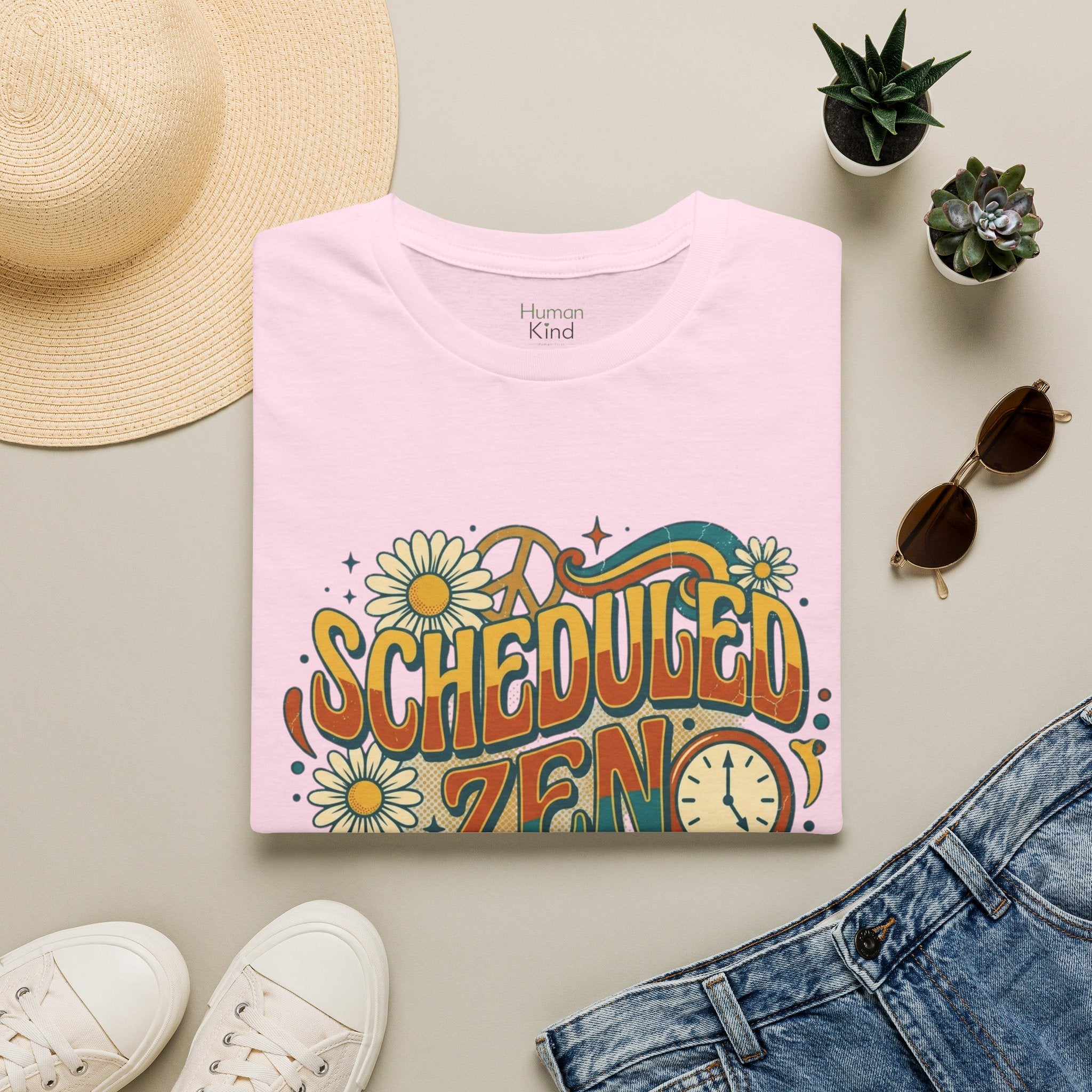 Scheduled Zen Retro T-Shirt