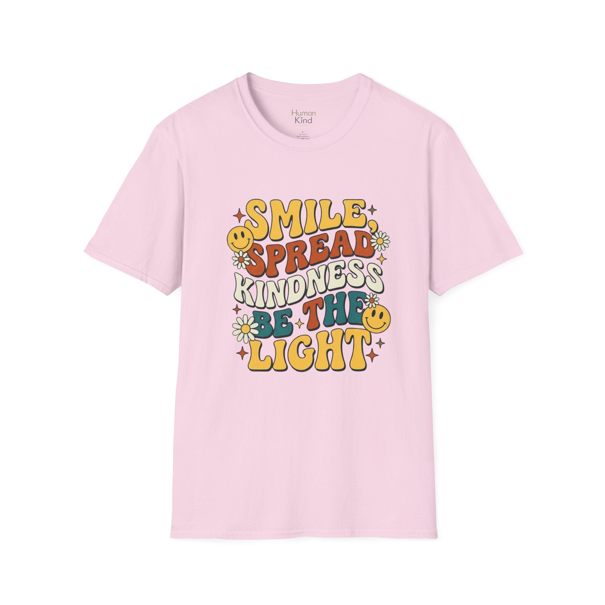 Smile - Spread Kindness Retro T-Shirt