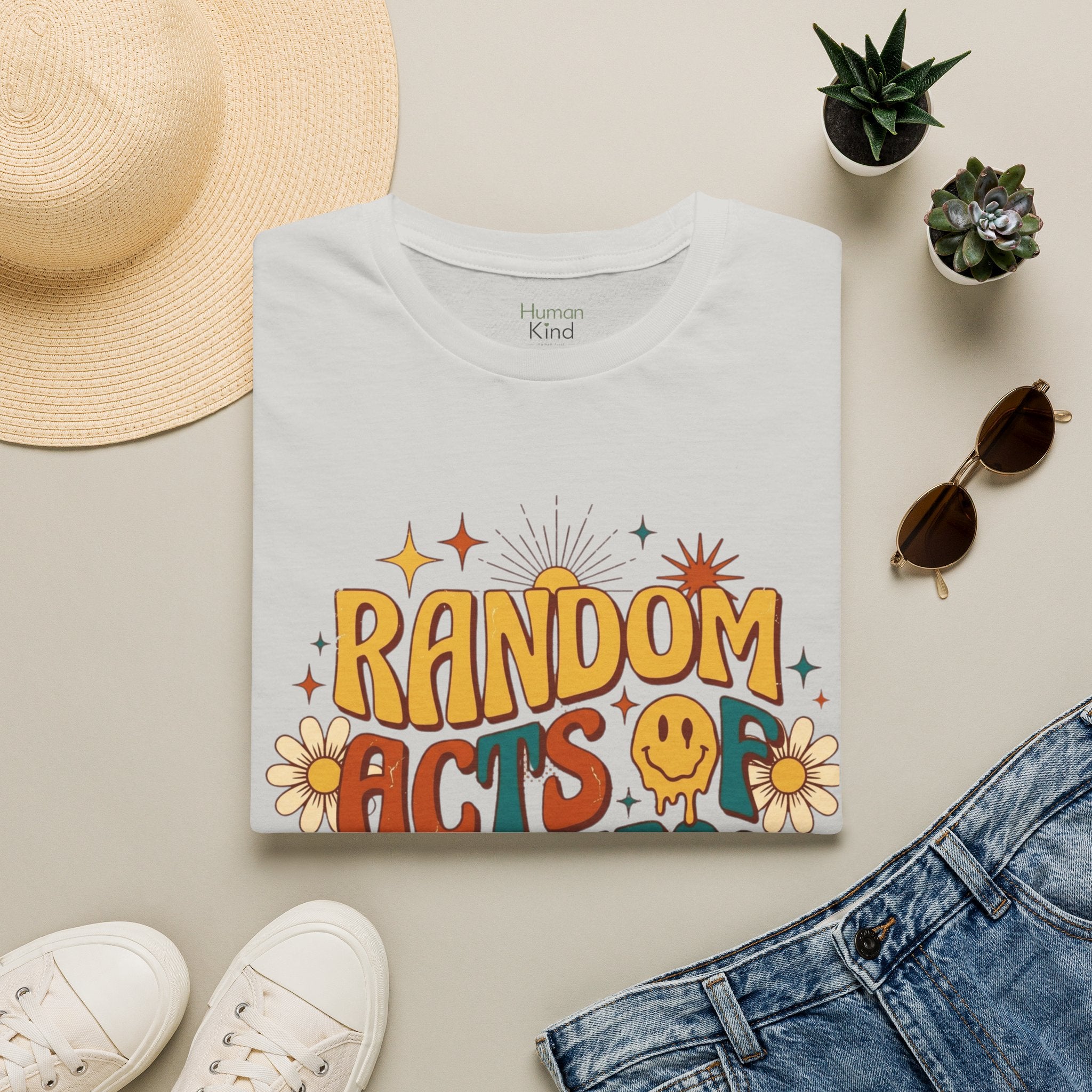 Random Acts of Kindness Retro T-Shirt