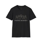 Positive Humanity Horizontal Minimal T-Shirt