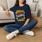Smile - Spread Kindness Retro T-Shirt