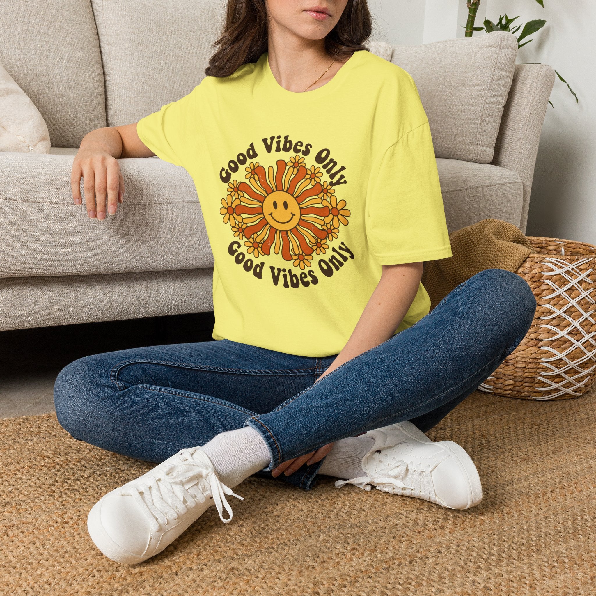 Good Vibes Only retro T-Shirt