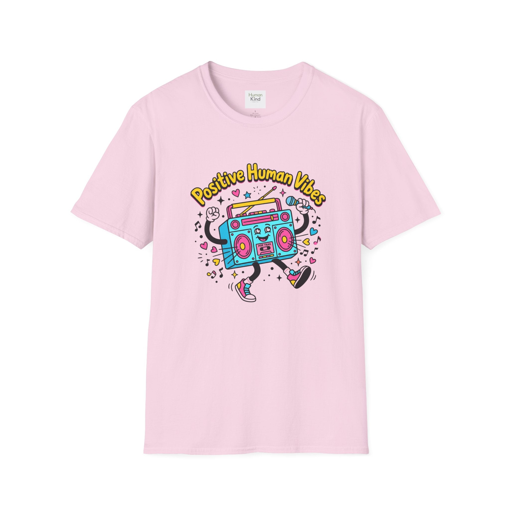 Positive Human Vibes - colorful T-Shirt