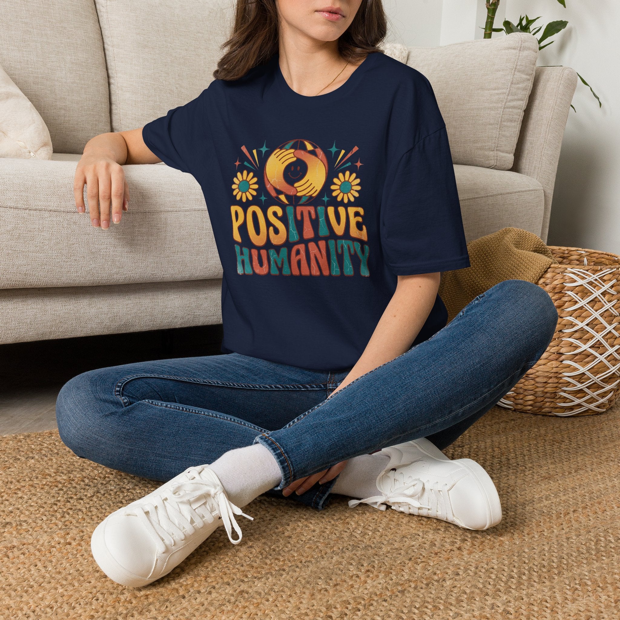 Positive Humanity Retro T-Shirt