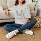 Be a Good Human - minimal handshake T-Shirt