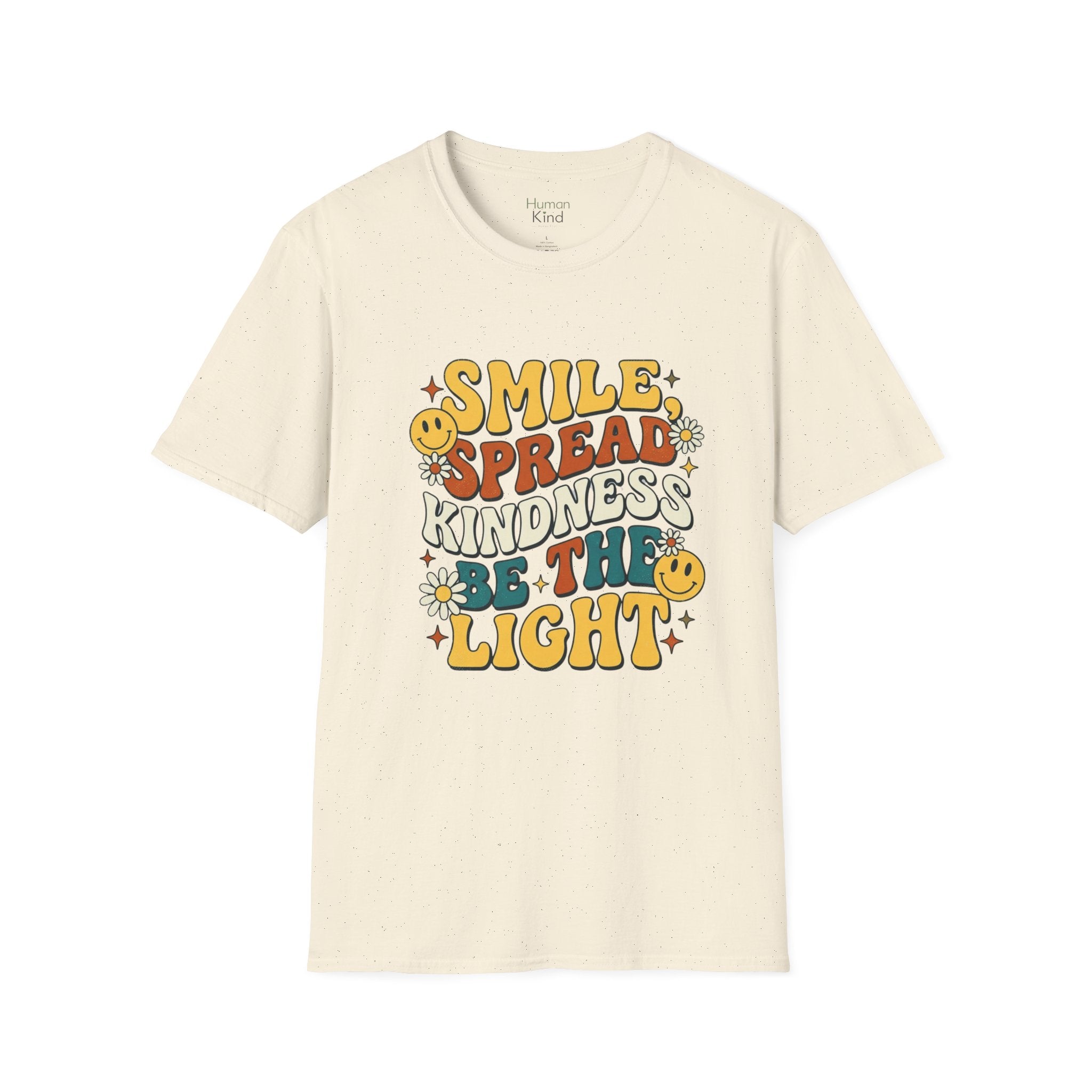 Smile - Spread Kindness Retro T-Shirt