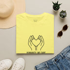 Humanity We Care - minimal T-Shirt