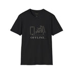 Offline Phones Trees Minimal T-Shirt