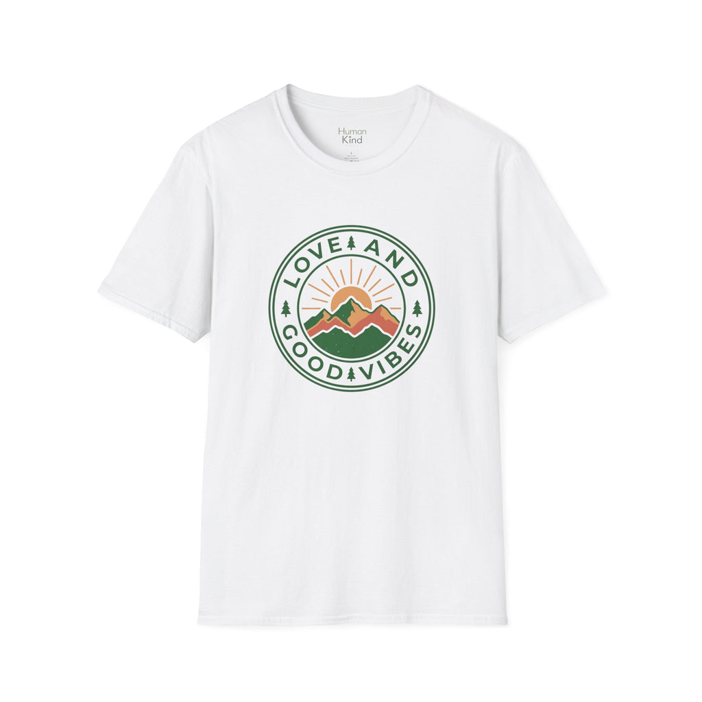Love and Good Vibes Crest T-Shirt