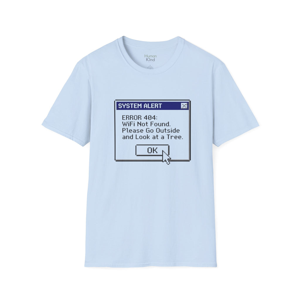 System Alert - Wifi Not Found T-Shirt