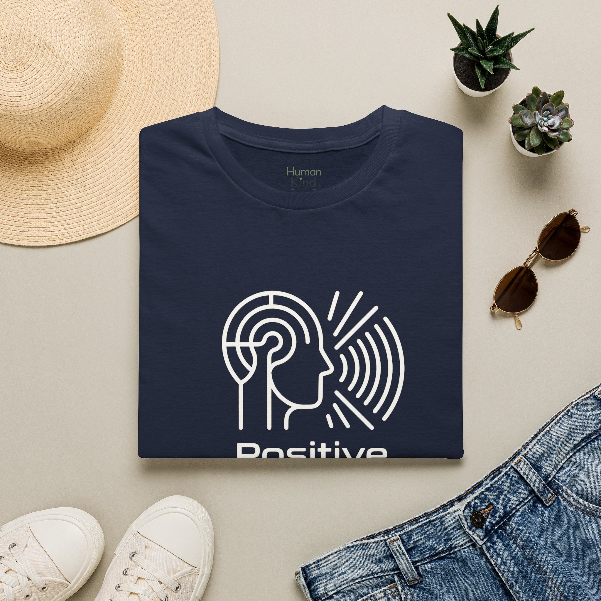 Copy of Love and Good Vibes - minimal T-Shirt
