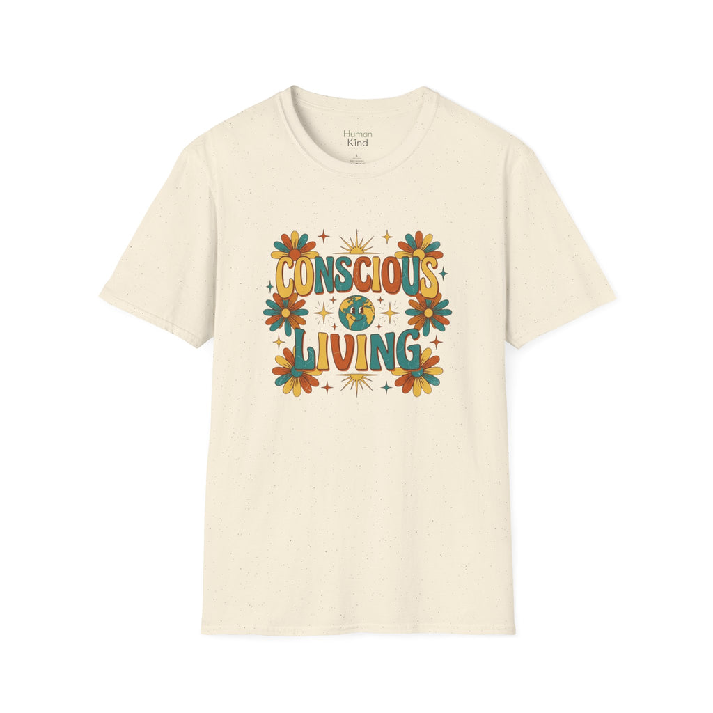 Conscious Living Retro T-Shirt