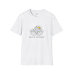 Gentle Strength - Hands - Mountains T-Shirt