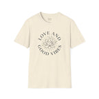 Love and Good Vibes - minimal T-Shirt