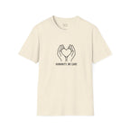 Humanity We Care - minimal T-Shirt